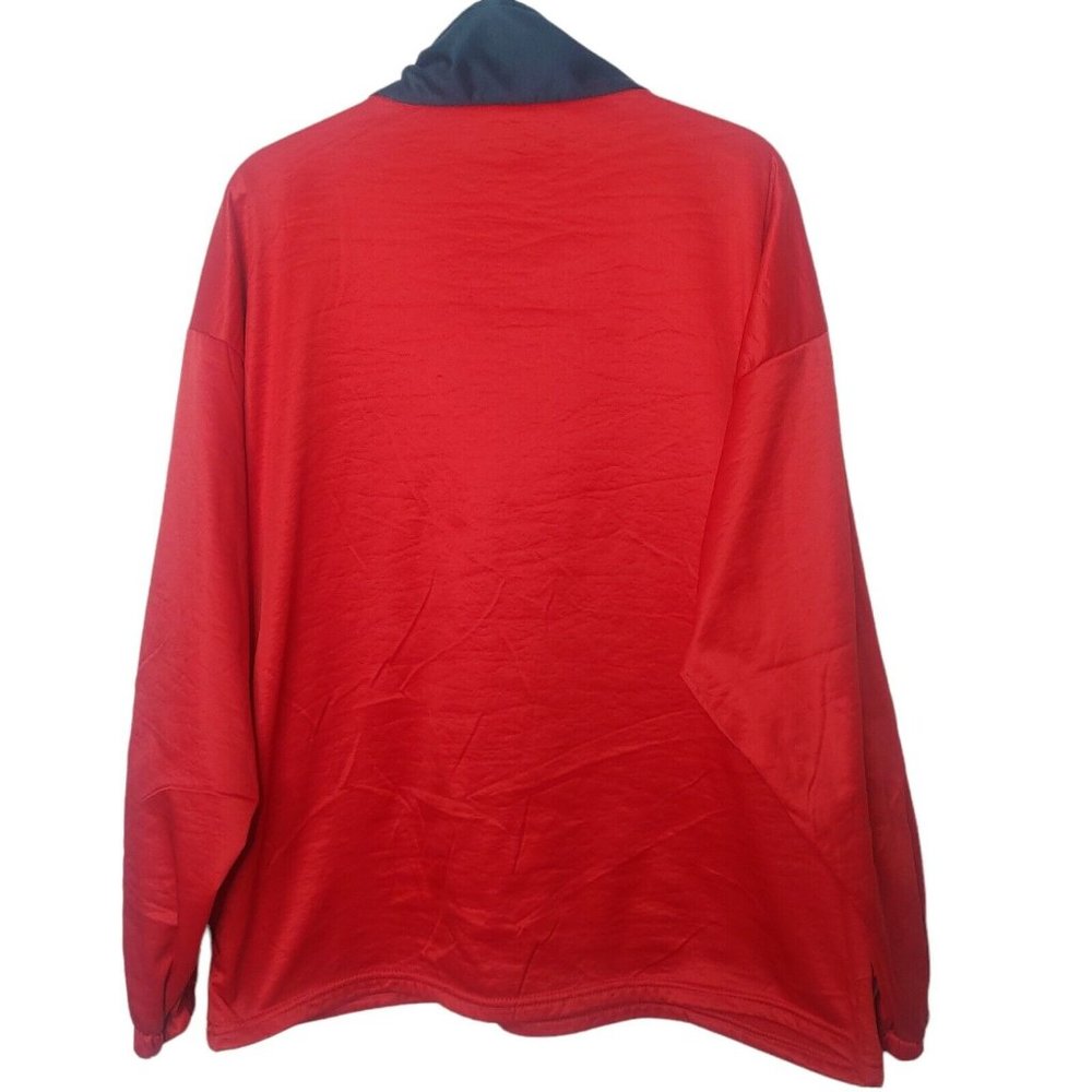 United States Olympic Committee USA London Mens XXL Pullover Jacket Red Blue - Picture 2 of 9